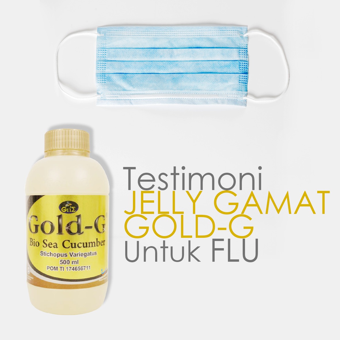 Testimoni Jelly Gamat Gold G Untuk Flu