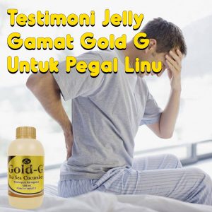 Testimoni Jelly Gamat Gold G Untuk Pegal Linu