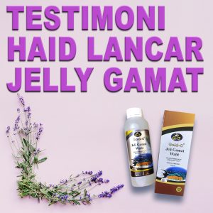 Testimoni Jelly Gamat Gold G Untuk Haid Lancar