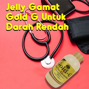 Jelly Gamat Gold G Untuk Darah Rendah